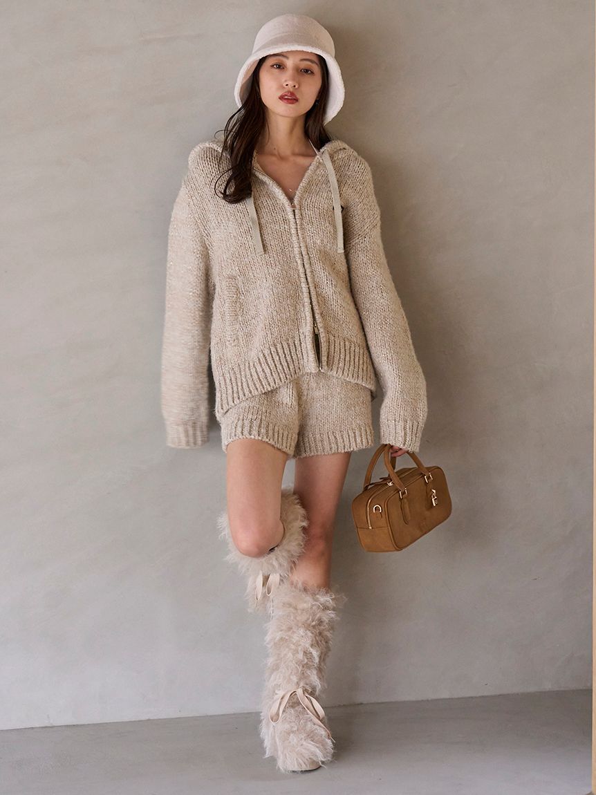 SNIDEL「ロービングニットショートパンツ」|その他|