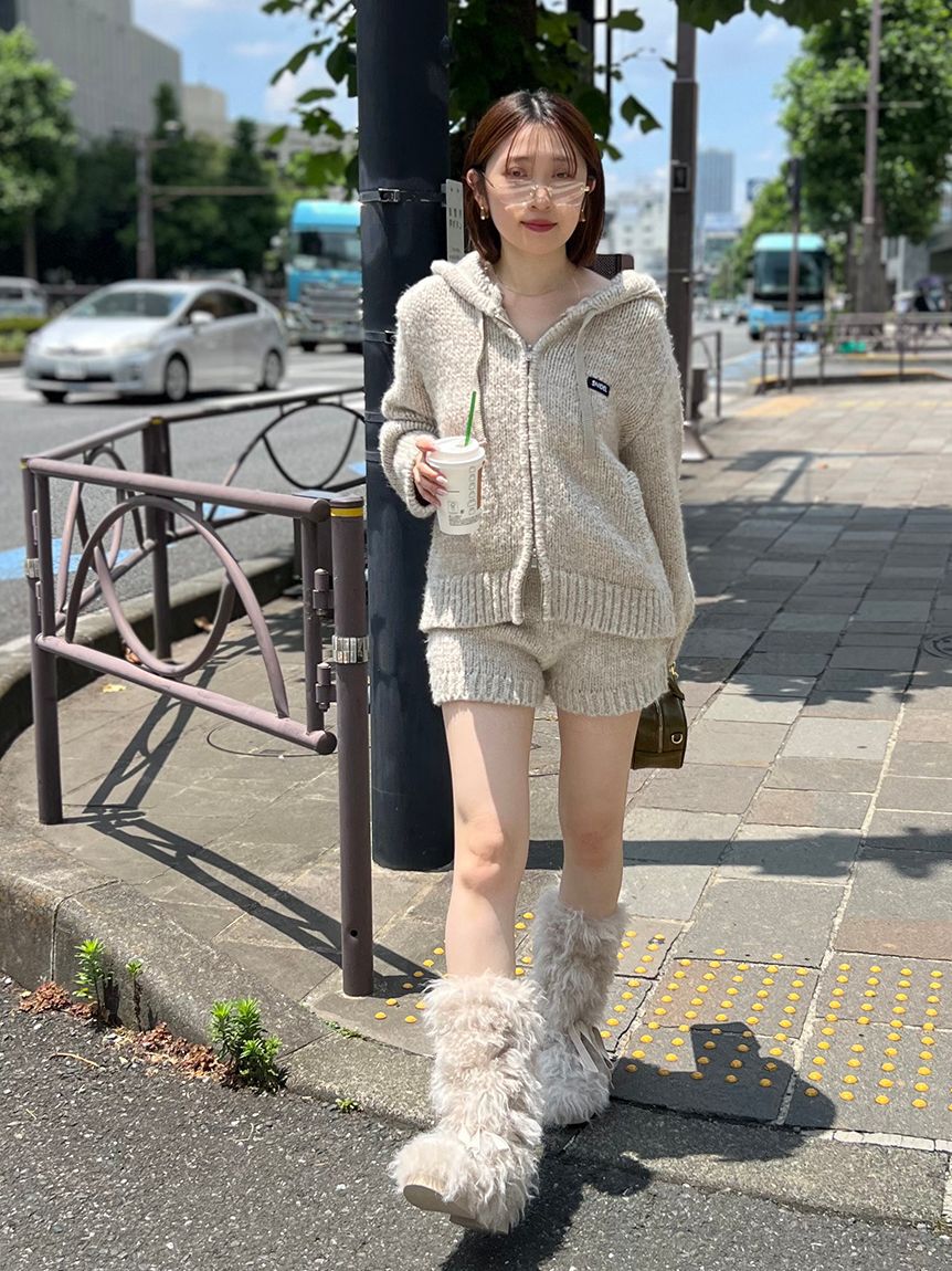 SNIDEL「ロービングニットショートパンツ」|その他|