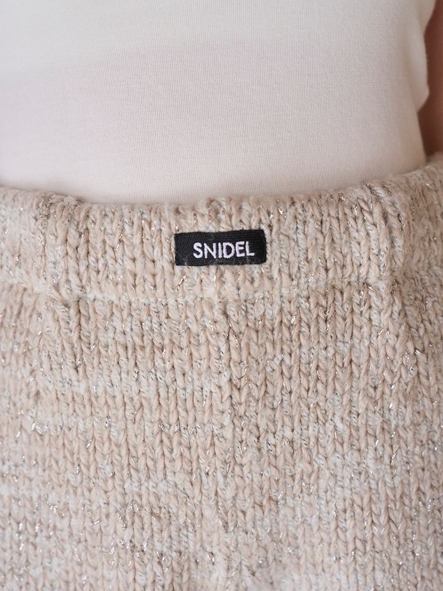 SNIDEL「ロービングニットショートパンツ」|その他|