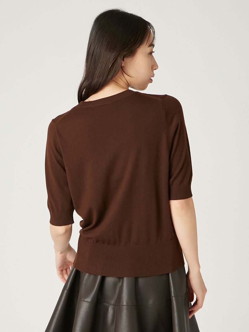 FRAY I.D「15thインターシャロゴニットプルオーバー」|ニット・セーター|