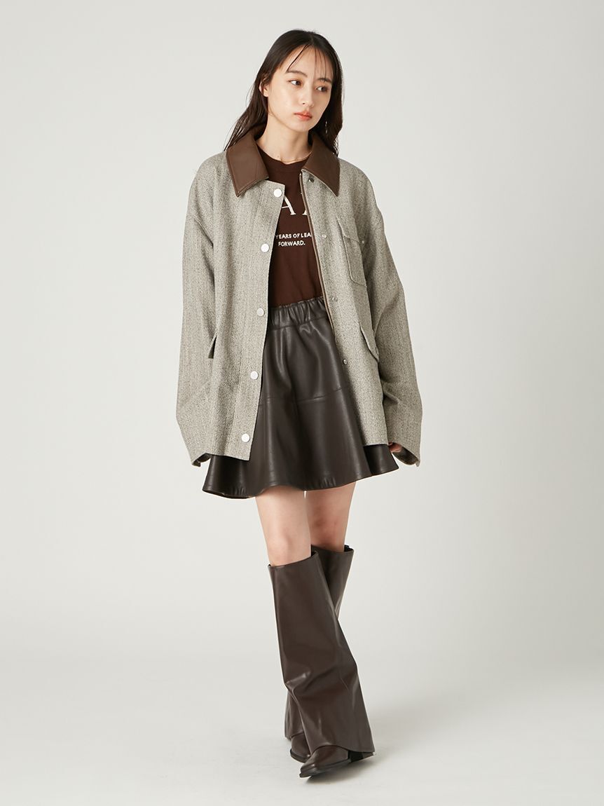 FRAY I.D「15thインターシャロゴニットプルオーバー」|ニット・セーター|