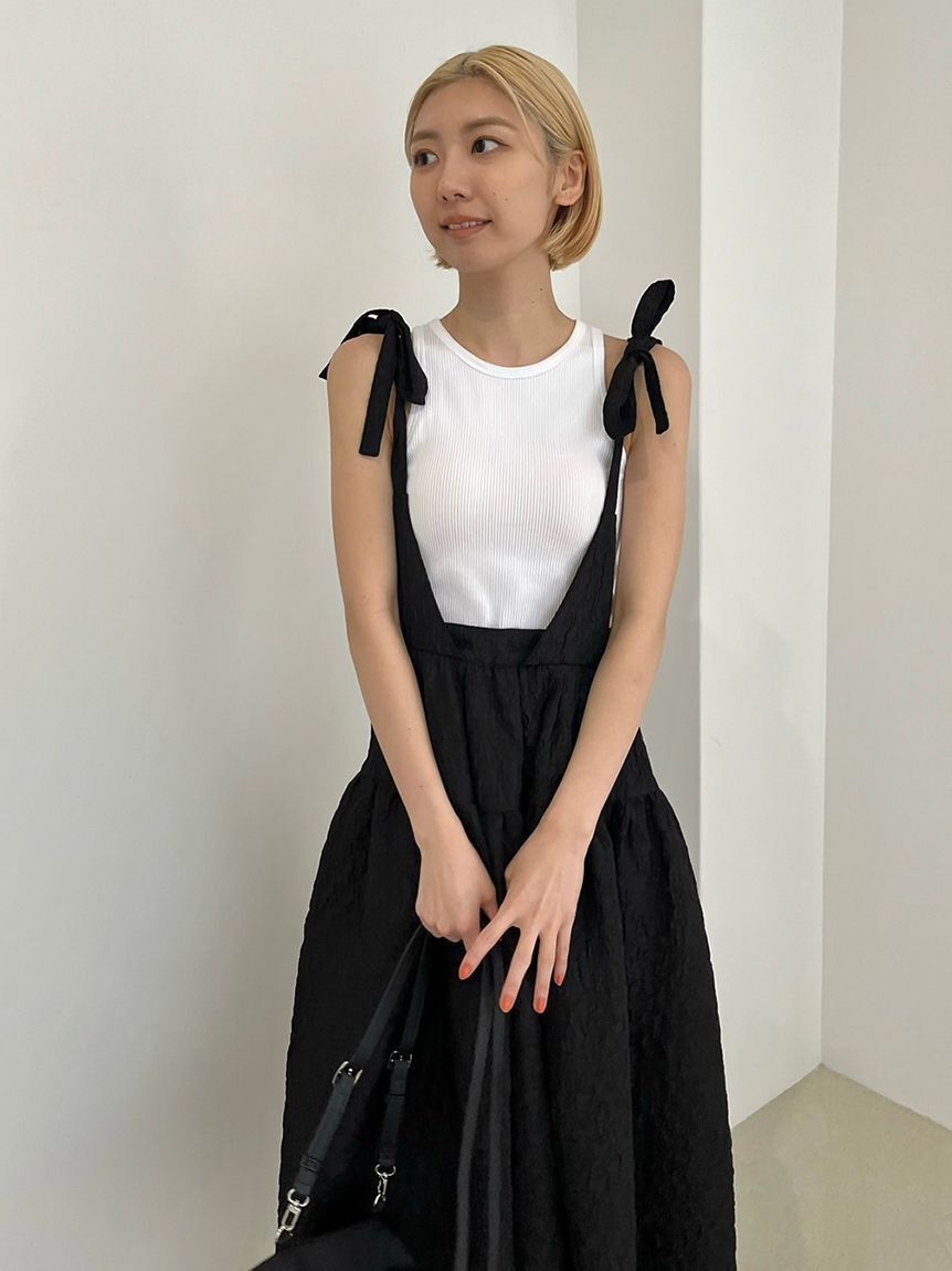 LILY BROWN Lingerie「【LILY BROWN Lingerie】カップインアメスリ/サントーニ」|タンクトップ|