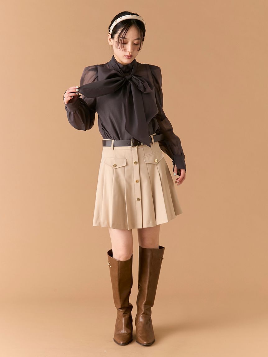 LILY BROWN「ベルト付きプリーツスカショーパン(Hearts2Hearts着用)」|その他|