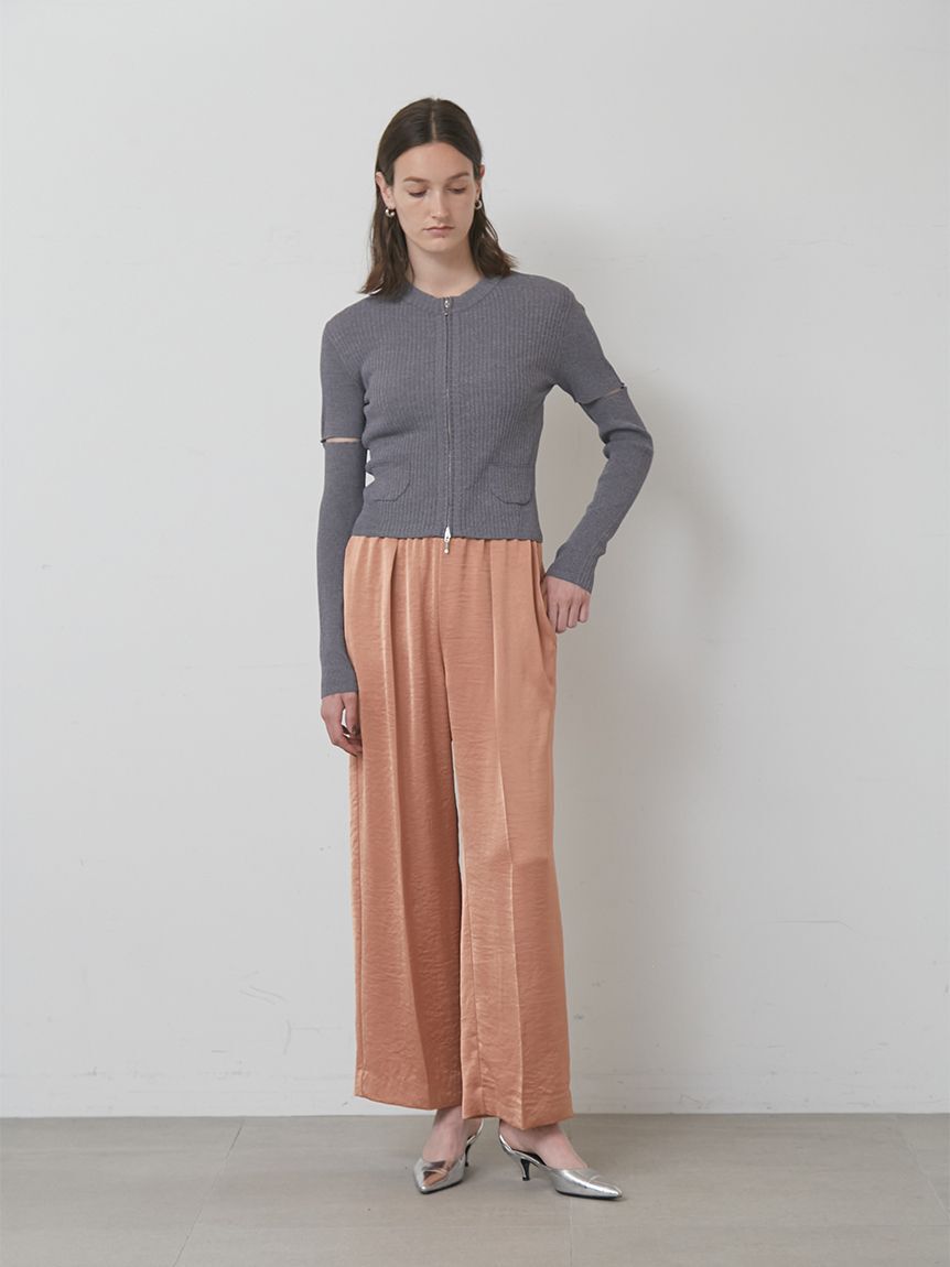 styling/「【セットアップ対応】ドローコードサテンパンツ」|その他|