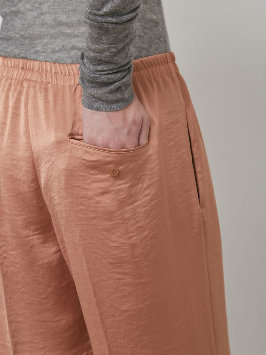 styling/「【セットアップ対応】ドローコードサテンパンツ」|その他|