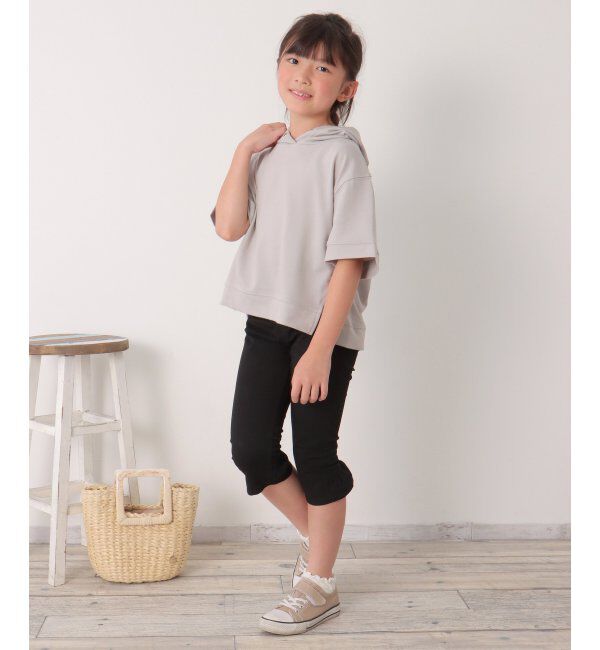 ikka kids「後ろフリルクロップドパンツ（120~160cm）」|その他|