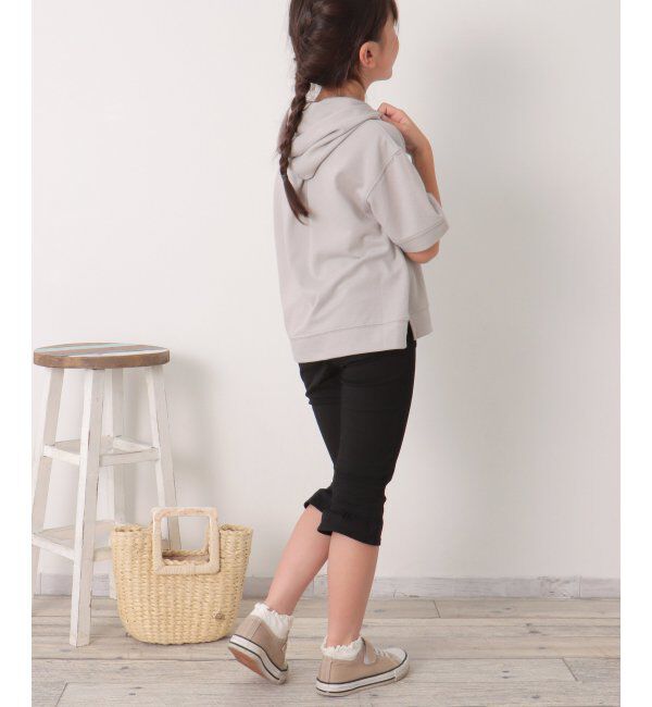 ikka kids「後ろフリルクロップドパンツ（120~160cm）」|その他|