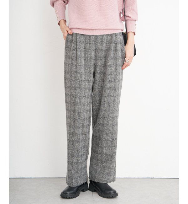 ikka「カットジャガードパンツ」|その他|