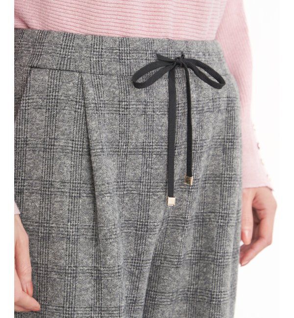 ikka「カットジャガードパンツ」|その他|