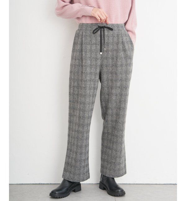 ikka「カットジャガードパンツ」|その他|