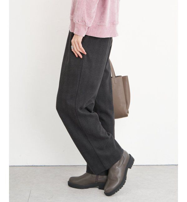 ikka「カットジャガードパンツ」|その他|