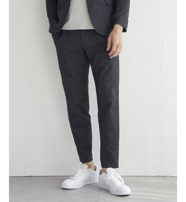 IKKA LOUNGE「【セットアップ対応】ブラックドットサッカーライトパンツ」|その他|