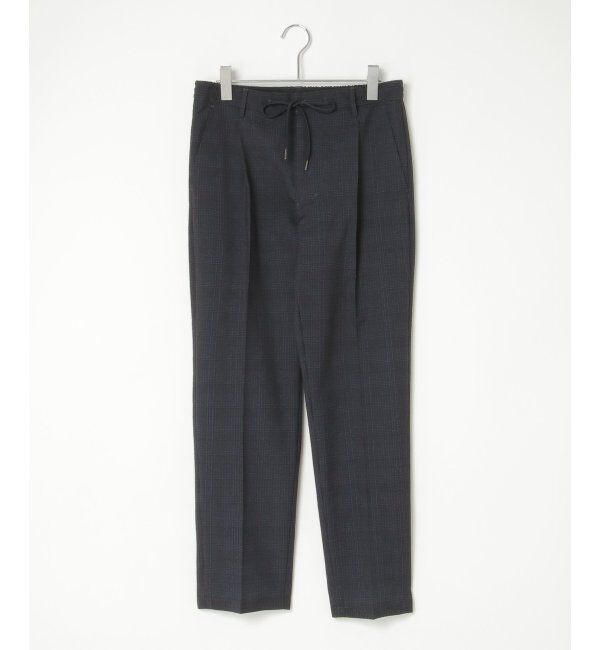 IKKA LOUNGE「【セットアップ対応】ブラックドットサッカーライトパンツ」|その他|