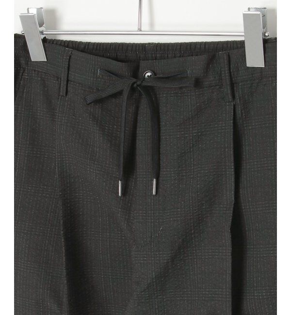 IKKA LOUNGE「【セットアップ対応】ブラックドットサッカーライトパンツ」|その他|