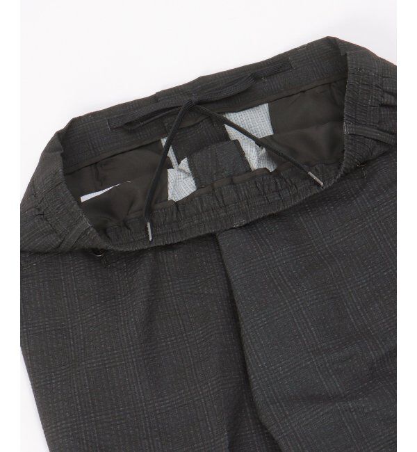 IKKA LOUNGE「【セットアップ対応】ブラックドットサッカーライトパンツ」|その他|