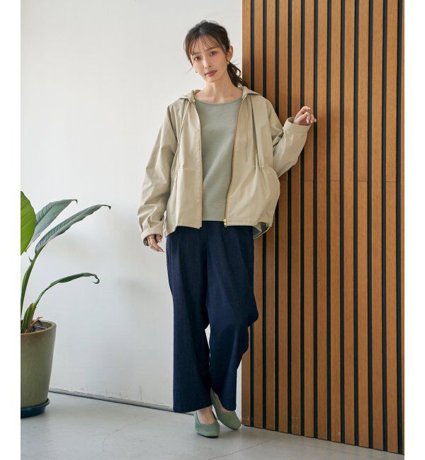 ikka「デニム／チノワイドパンツ」|その他|