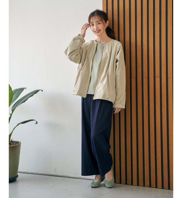 ikka「デニム／チノワイドパンツ」|その他|