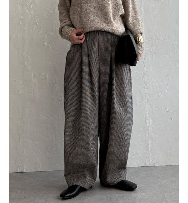 Lbc with Life「モールタックカーブパンツ」|その他|