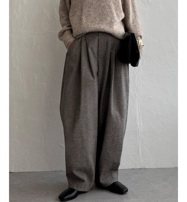 Lbc with Life「モールタックカーブパンツ」|その他|