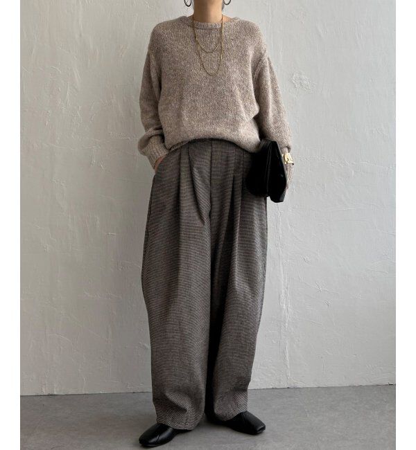 Lbc with Life「モールタックカーブパンツ」|その他|