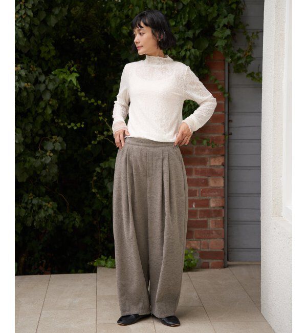 Lbc with Life「モールタックカーブパンツ」|その他|