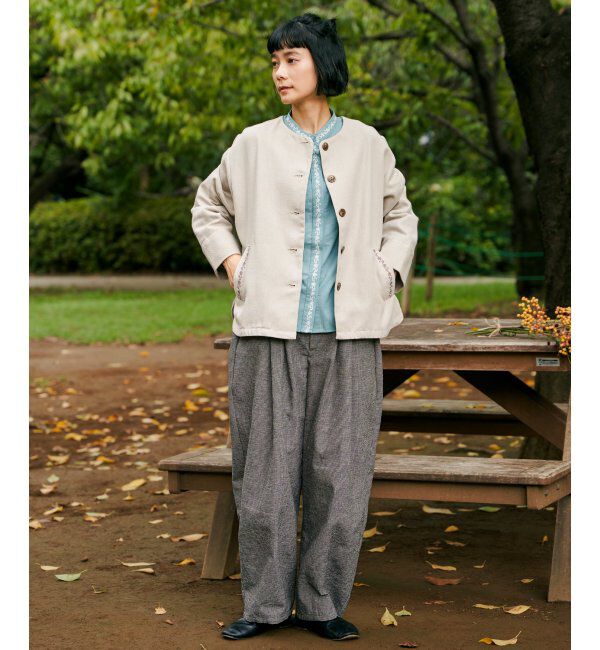 Lbc with Life「モールタックカーブパンツ」|その他|