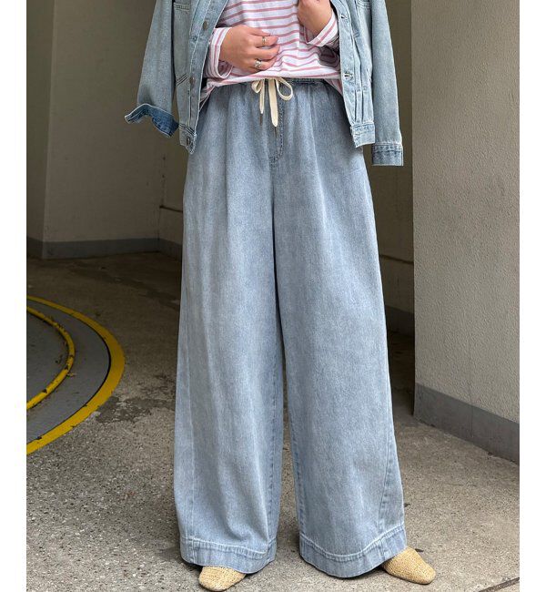 Lbc with Life「LBC ドロストワイドイシージーパンツ」|その他|