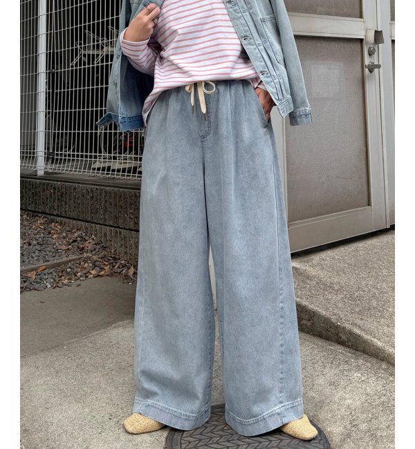 Lbc with Life「LBC ドロストワイドイシージーパンツ」|その他|