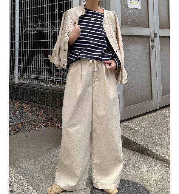 Lbc with Life「LBC ドロストワイドイシージーパンツ」|その他|