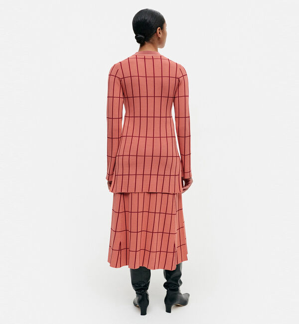 Marimekko「Konteksti Tiiliskivi ニットチュニック」|シャツ・ブラウス|