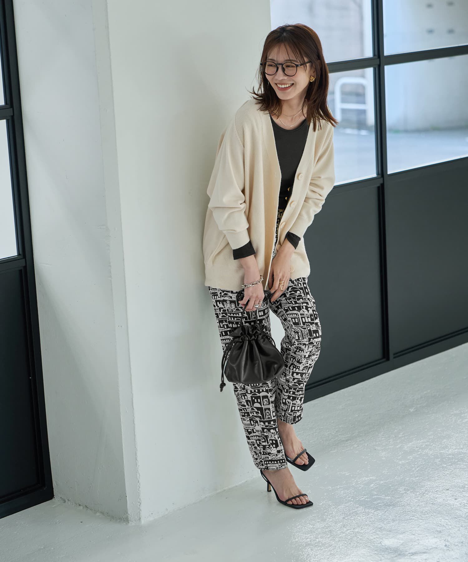 STYLE DELI「リラックスVネックカーディガン」|カーディガン|