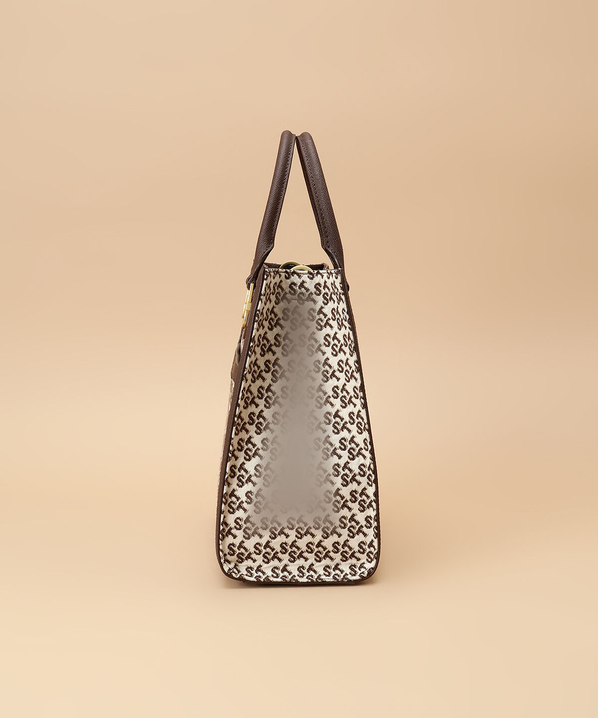 Samantha Thavasa「ST Jacquard シルエット スクエアトートバッグ」|トートバッグ|