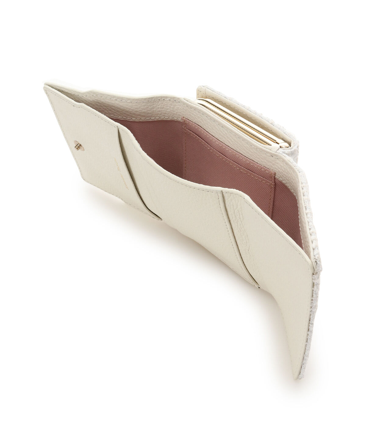 Samantha Thavasa「ループツイードデザイン エムシュシュⅢ 口金折財布」|財布|