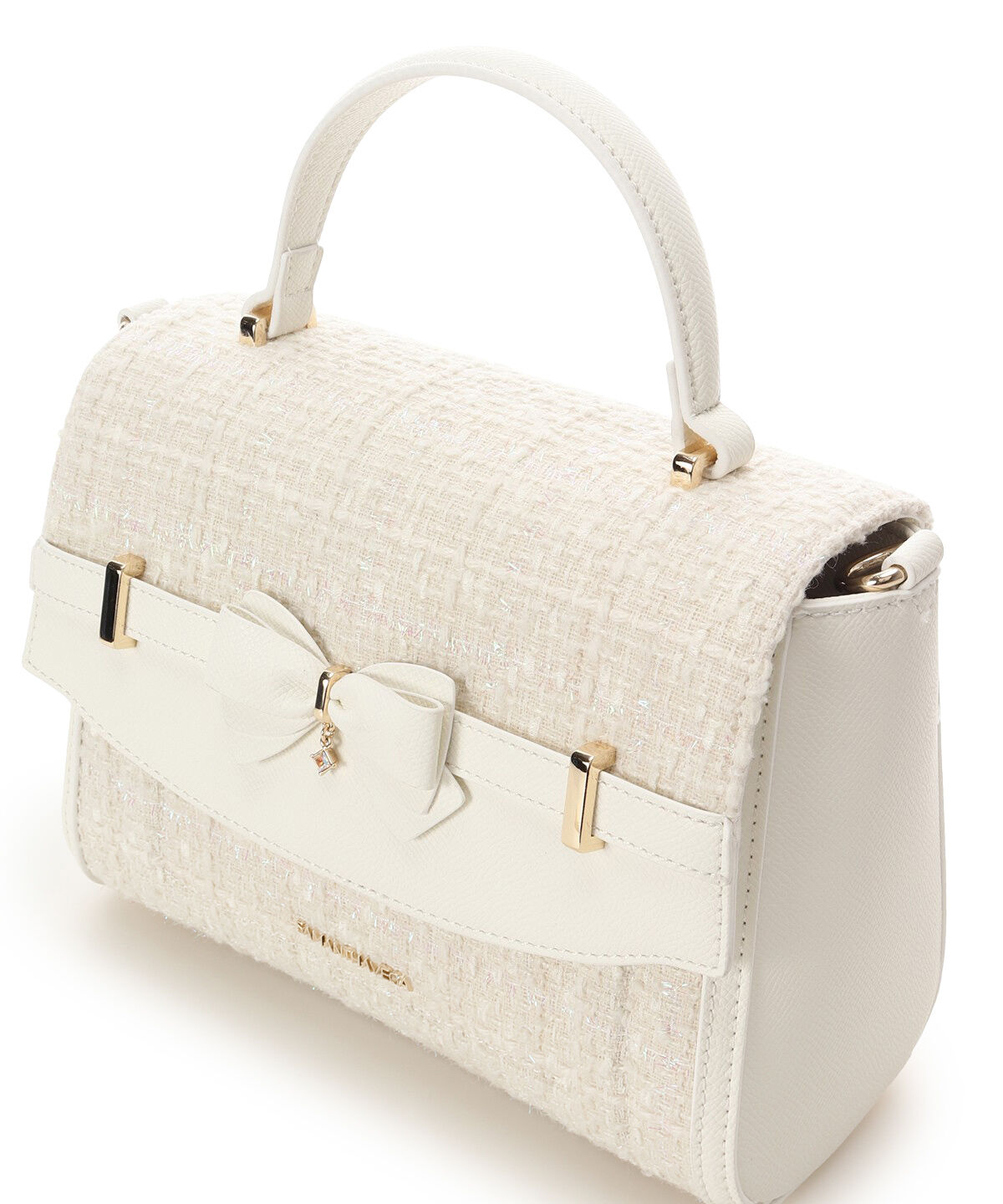 Samantha Vega「新色ツイードアクセントリボンショルダーバッグ」|ショルダー・メッセンジャー|