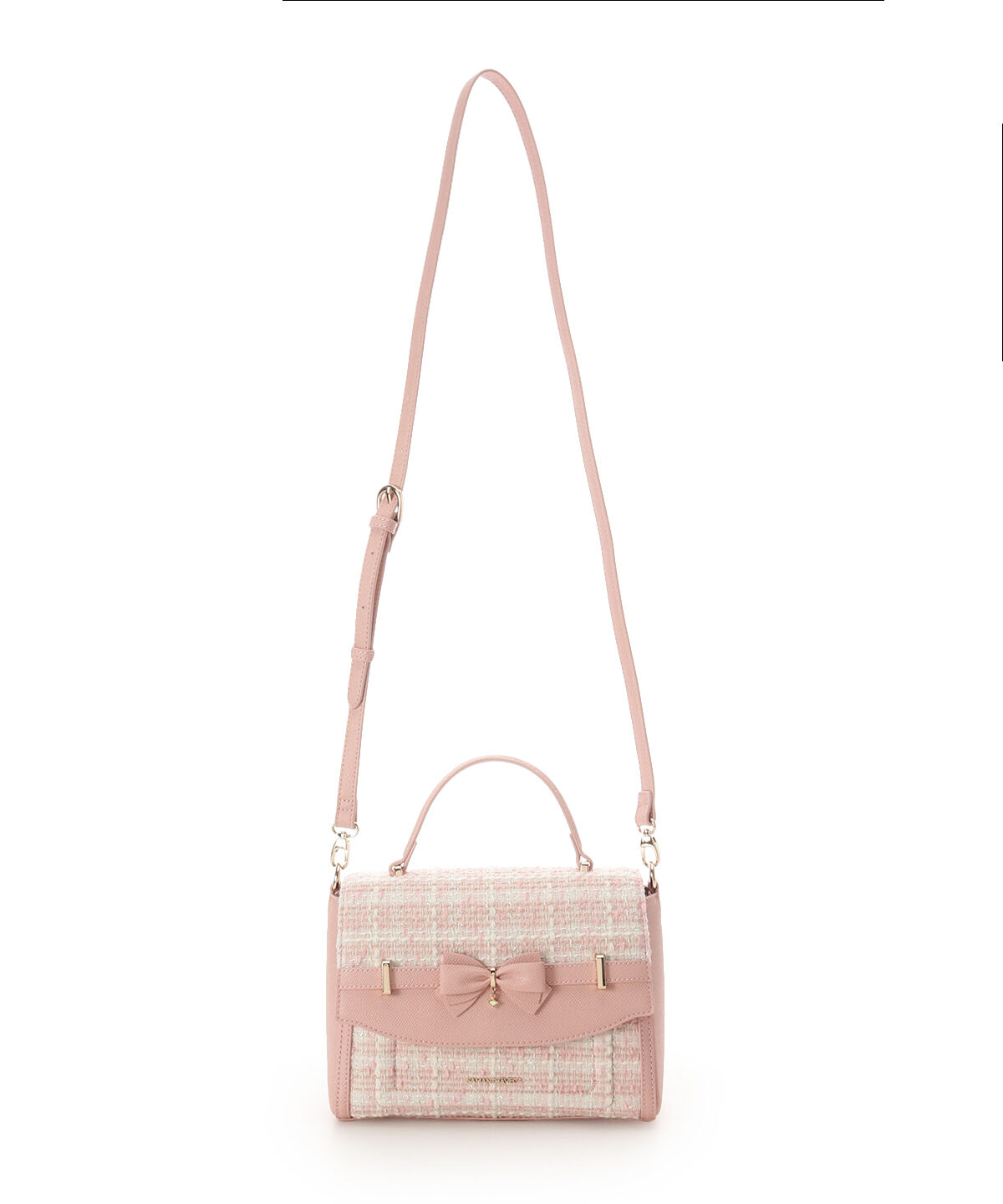 Samantha Vega「新色ツイードアクセントリボンショルダーバッグ」|ショルダー・メッセンジャー|