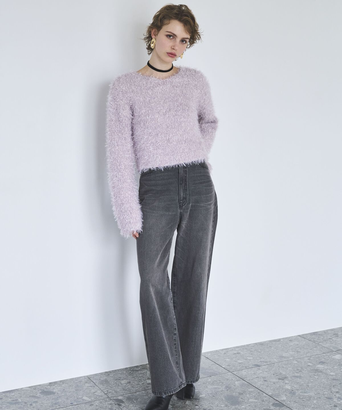 アンドクチュール「デニムバギーパンツ」|その他|