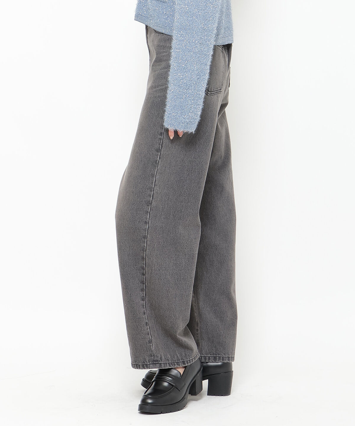 アンドクチュール「デニムバギーパンツ」|その他|