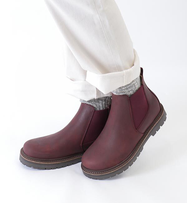 ビルケンシュトック】スタロン/バーガンディ ヌバックレザー/ブーツ
