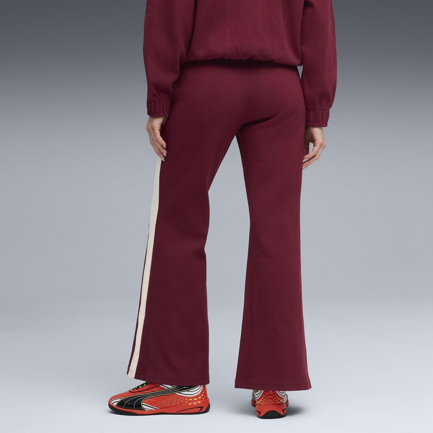 PUMA「【PUMA ｳｪｱ】W T7 FLARED PANTS」|チノ|