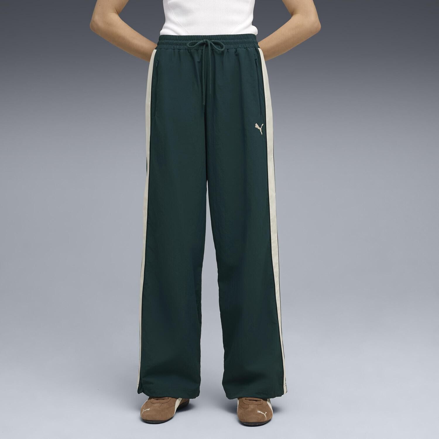 PUMA「【PUMA ｳｪｱ】M T7 OVERSIZED TRACK PANTS WV」|チノ|