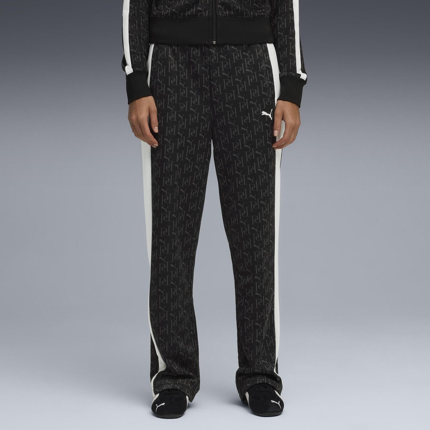 PUMA「【PUMA ｳｪｱ】W T7 AOP STRAIGHT TRACK PANTS」|チノ|