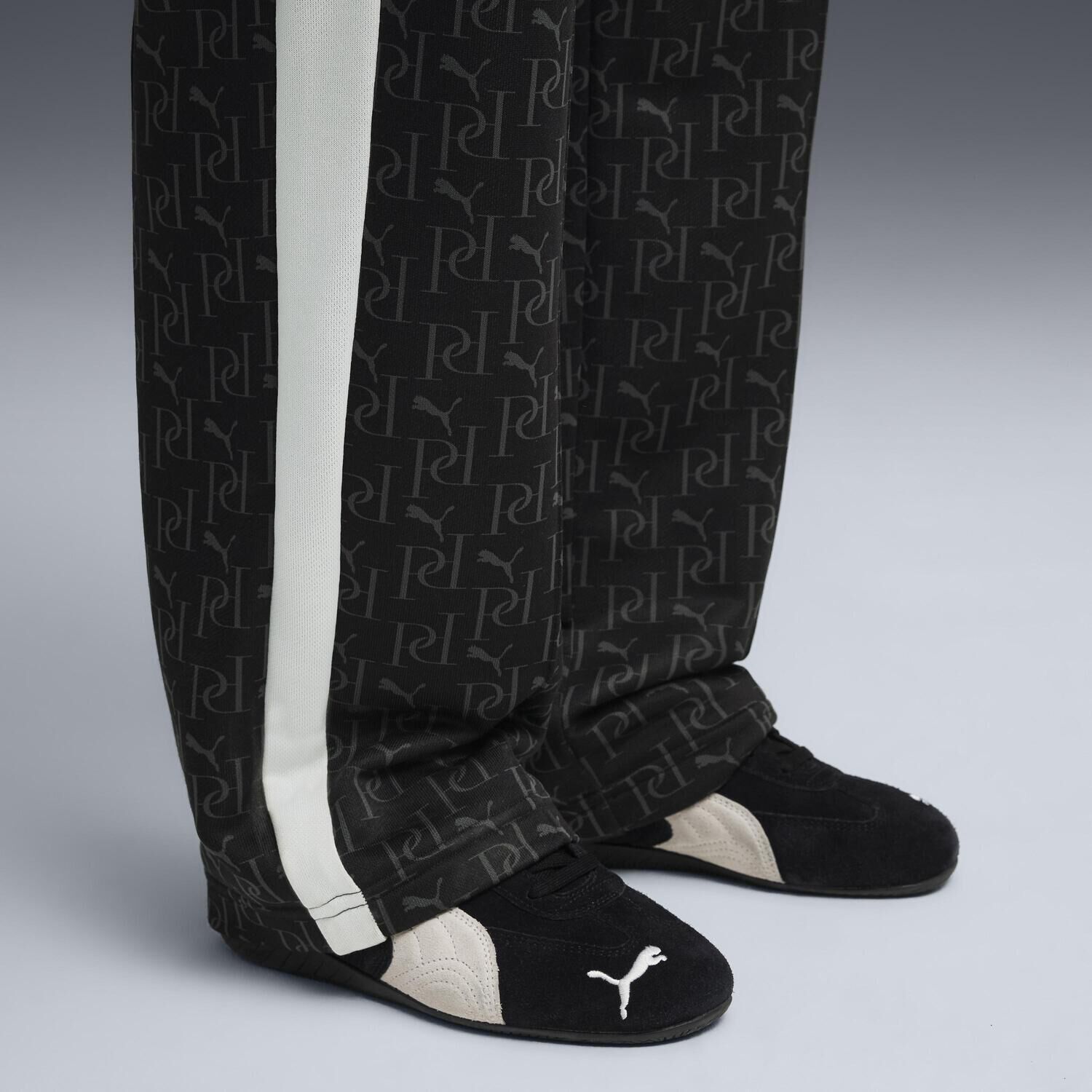 PUMA「【PUMA ｳｪｱ】W T7 AOP STRAIGHT TRACK PANTS」|チノ|