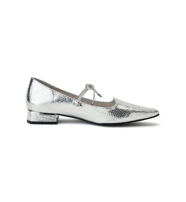 ODETTE E ODILE「＜SY＞ウェーブカットリボン フラット25●&uarr;」|パンプス|