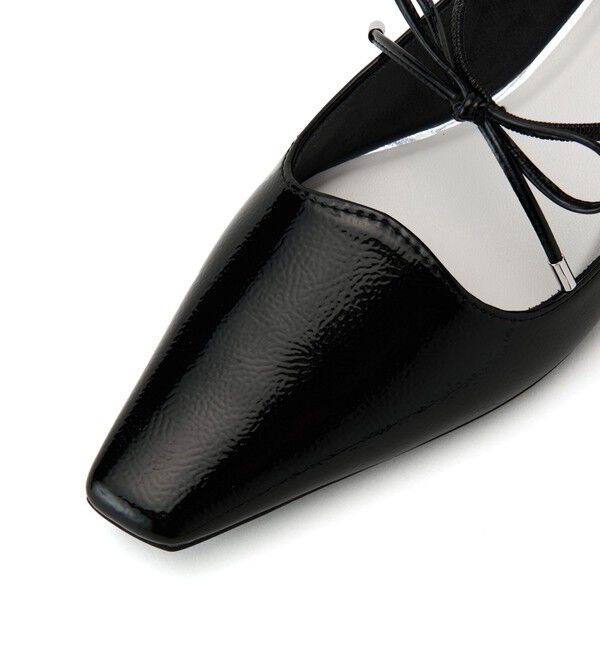 ODETTE E ODILE「＜SY＞ウェーブカットリボン フラット25●&uarr;」|パンプス|