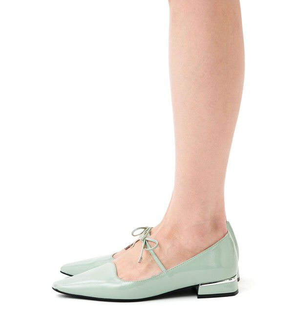 ODETTE E ODILE「＜SY＞ウェーブカットリボン フラット25●&uarr;」|パンプス|