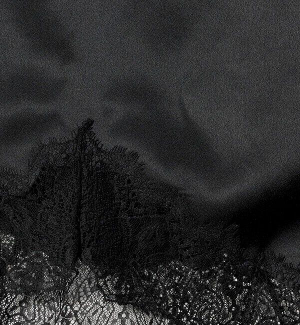 ASTRAET「＜ASTRAET＞サテン レース コンビ キャミソール」|シャツ・ブラウス|