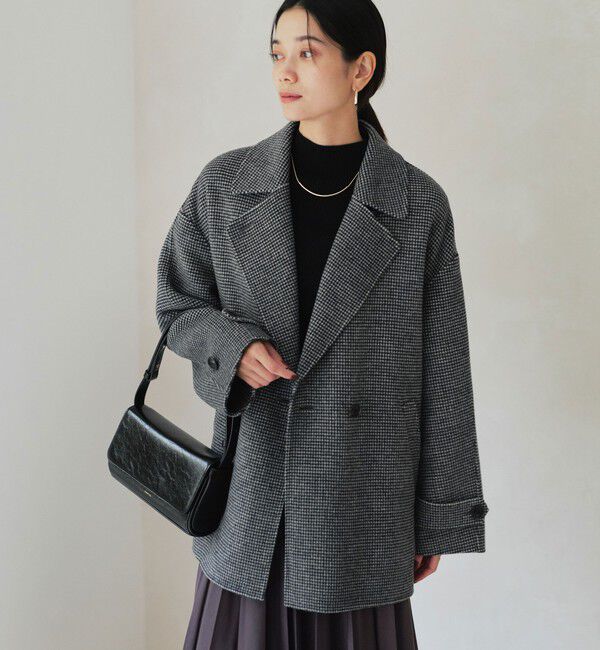 size SHORTあり］リバー テーラード ミドルコート（UNITED ARROWS