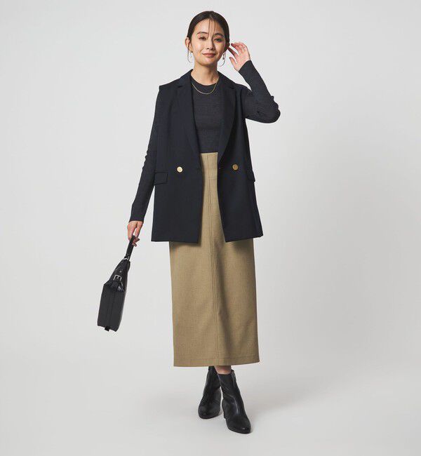 UNITED ARROWS green label relaxing「Greed グリード テーラード ジレ ウォッシャブル」|ベスト・ジレ|