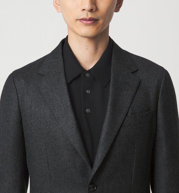 UNITED ARROWS green label relaxing「GLR CLOTH ミルドカルゼ 2B RG ジャケット」|テーラードジャケット|