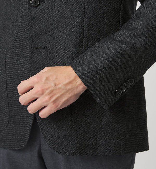 UNITED ARROWS green label relaxing「GLR CLOTH ミルドカルゼ 2B RG ジャケット」|テーラードジャケット|